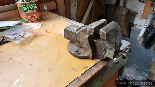 Image 2 of Bench Vice for home use. A smalll and handy bench vice.
