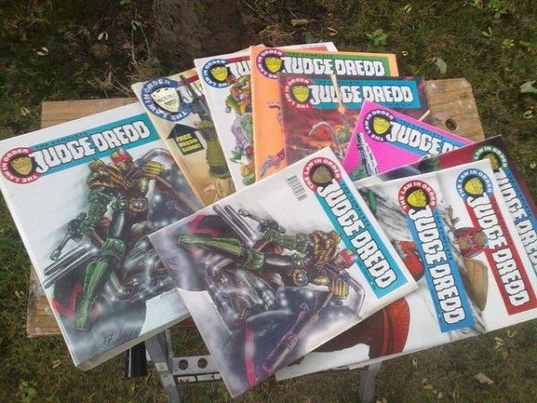 Image 3 of Job lot collection of Judge Dredd Graphic Novels and comics