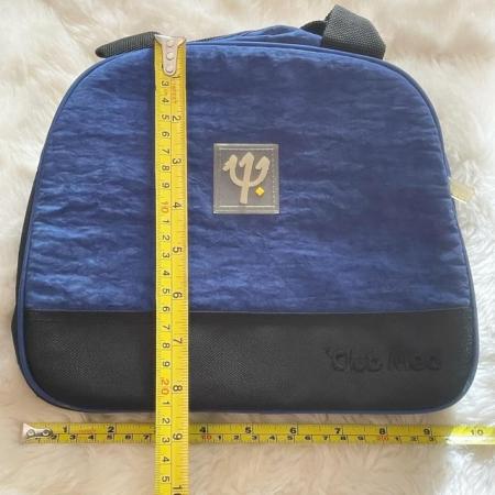 Image 2 of Club Med Blue & Black Summer Casual All Purpose Handle Bag H