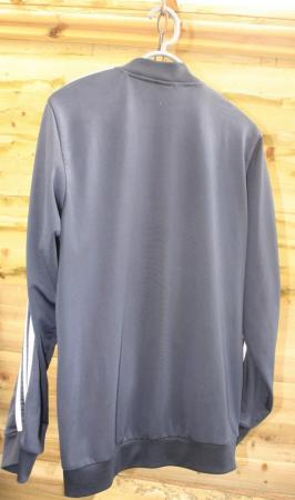Image 2 of addidas mens blue tracksuit top