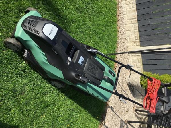 Image 2 of Rotak lawnmower for sale plus electric hedge trimmers