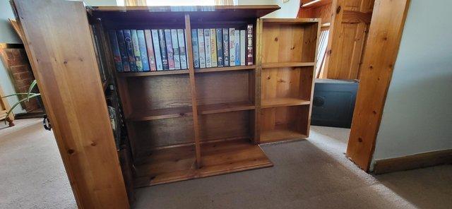 Preview of the first image of DVD / VHS Storage cupboard.