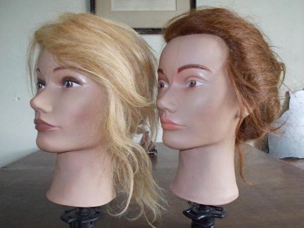 Image 1 of Beauty Shop wig Mannequin display head & clamp £25 each