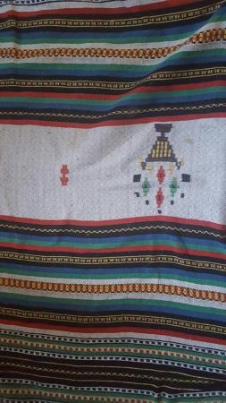 Image 1 of South American bed cover/throw