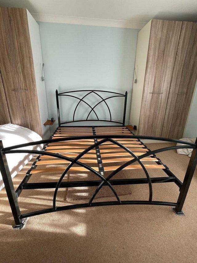 Preview of the first image of King size High Quality bed frame - from - And so to Bed.