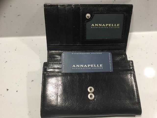 Preview of the first image of Ladies leather purse- annapelle.