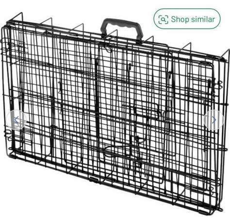 Image 5 of Small Foldable Dog Pet Crate 2 Door
