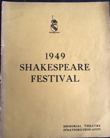 Image 2 of Royal Shakespeare Company Programmes including Festival Prog