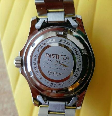 Image 2 of Invicta Pro Diver Men's Watch, Stainless Steel, Luminous