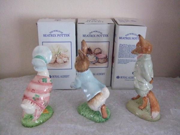Image 2 of Beatrix Potter - 3 Royal Albert Figurines