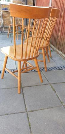 Image 6 of Mid Century dining chairs x 6