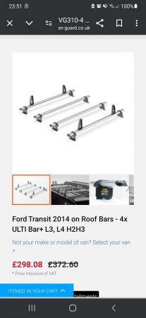 Image 2 of Vanguard ulti bar+ rear rollbar roof rack