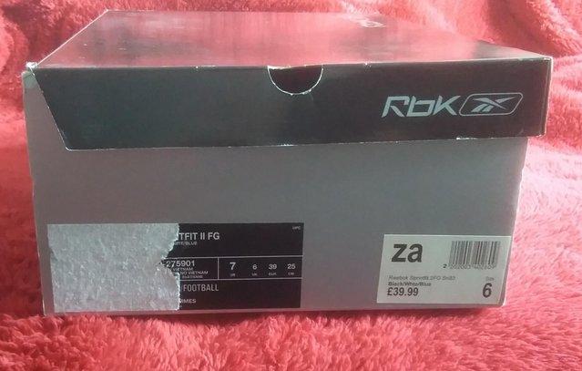 Image 2 of Reebok Football Boots Size 6 UK 39 Eur