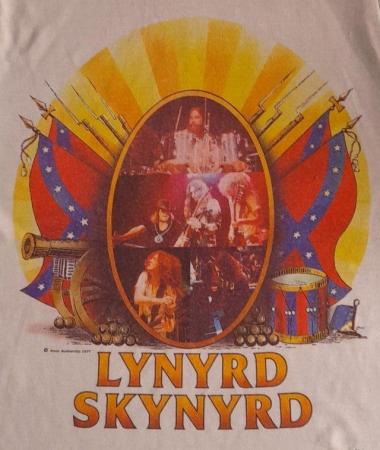 Image 1 of 1977 Lynyrd Skynyrd vintage T-Shirt.