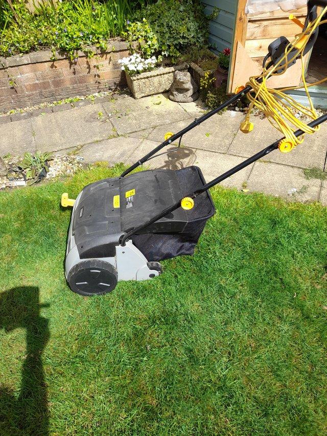 Preview of the first image of Lawn Raker electric Titan branded.