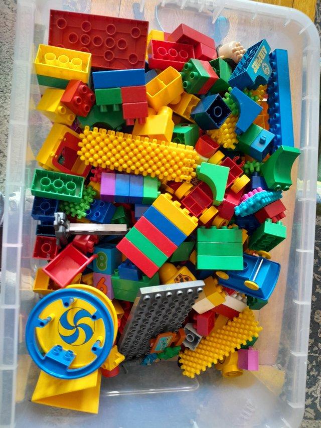 Preview of the first image of Huge box of kids duplo lego.