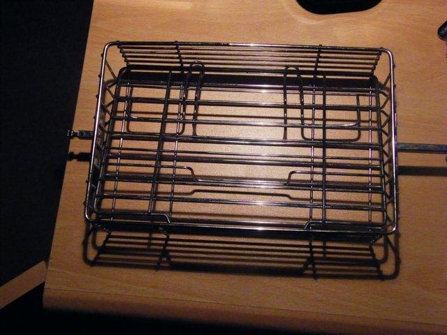 Preview of the first image of VISICOOK AIRCHEF MEAT ROTISSERIE RACK.