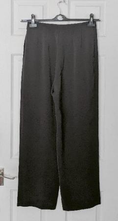 Image 2 of Smart Ladies Dark Brown Trousers By Precis Petite - Size 14