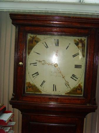Image 3 of Grandfather clock fully working circa 1850