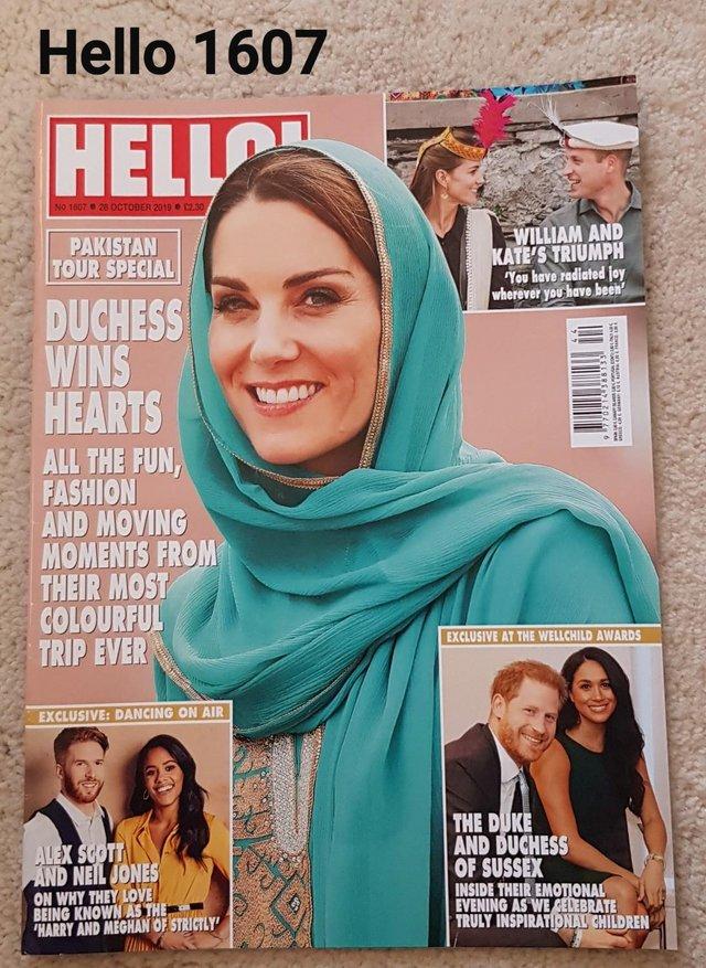 Preview of the first image of Hello Magazine 1607 - Pakistan Tour Special - Kate.