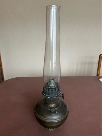 Image 1 of ANTIQUE ALADDIN OIL LAMP FOR RESTORATION