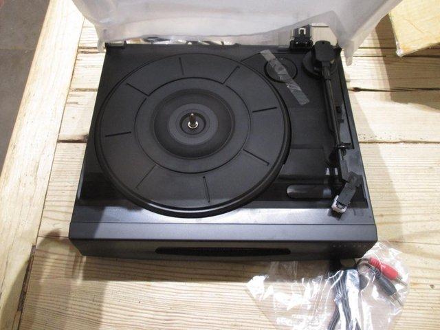 Preview of the first image of Vinyl Record Turntable - twin speed.