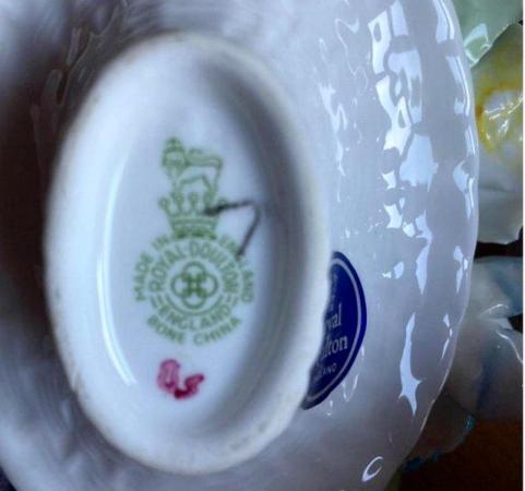 Image 2 of Royal Doulton china flower basket
