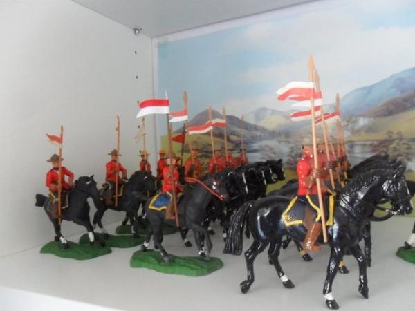 Image 3 of Britain's 1/32 scale Canadian Mounties 1960/70 Swoppets