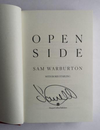Image 2 of Signed by rugby union player Sam Warburton, rare