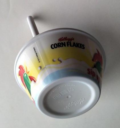 Image 3 of Kelloggs Collectible Sip Up Kids! Cereal Bowl 2012