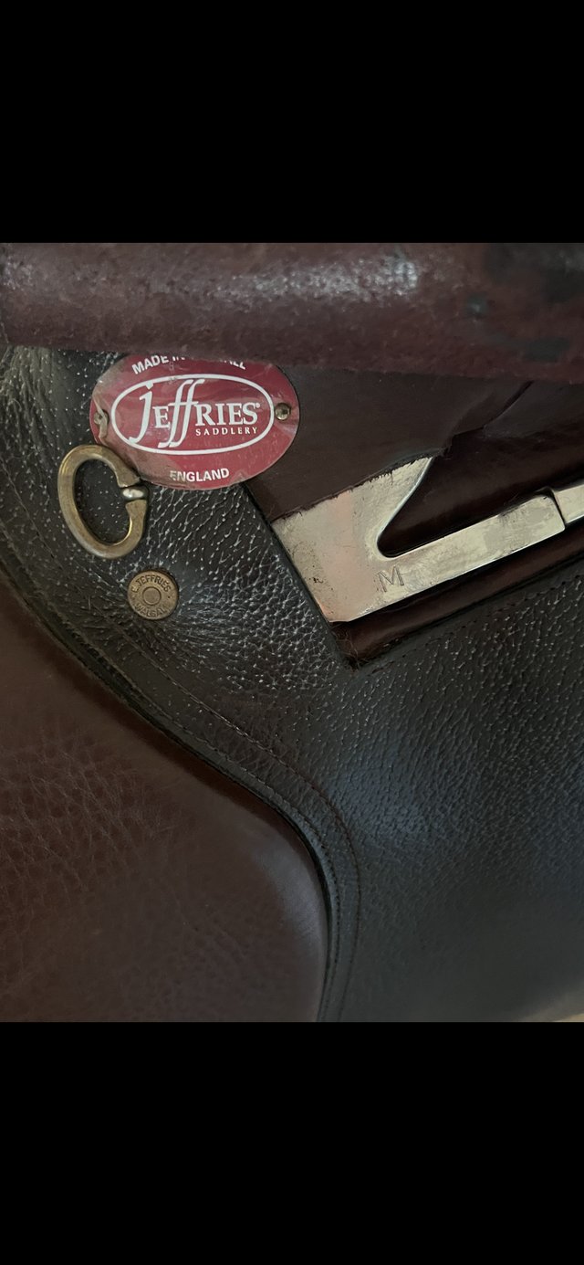 Preview of the first image of 17 “Jeffries jump saddle.