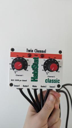 Image 3 of Habistat twin channel thermostat