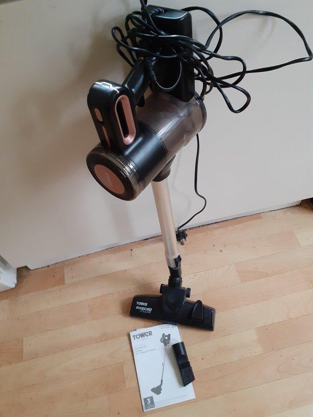 Preview of the first image of Under Guarantee.Tower xc20 hand held corded vacuum clraaner..