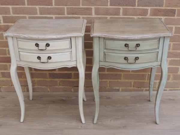 Image 6 of Pair of French Side Tables (UK Delivery)