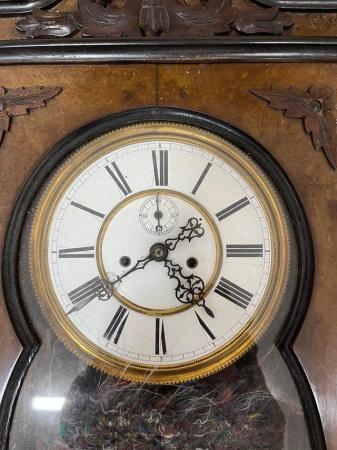 Image 1 of Vienna twin weighted wall clock