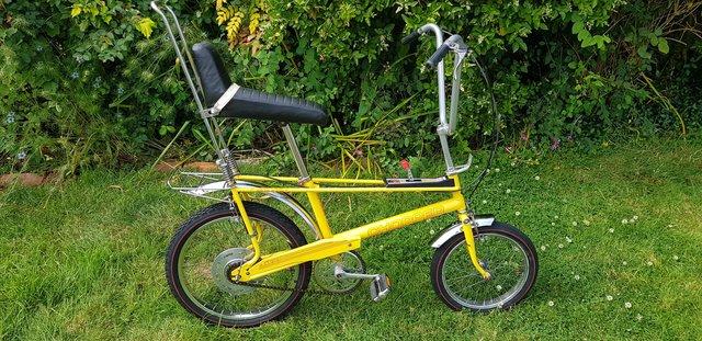 Preview of the first image of Raleigh Chopper mrk2 1974 restored.