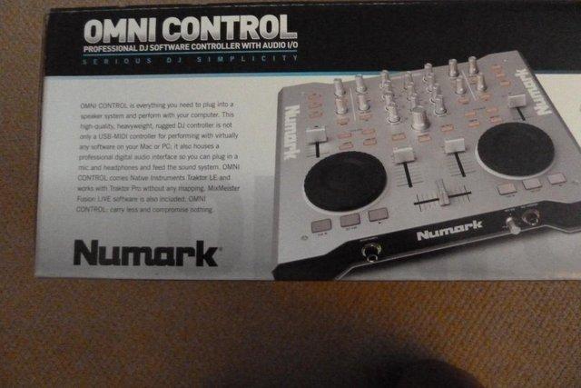 Preview of the first image of Numark Omni Control DJ Controller.