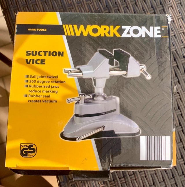 Preview of the first image of Workzone suction table top vice.