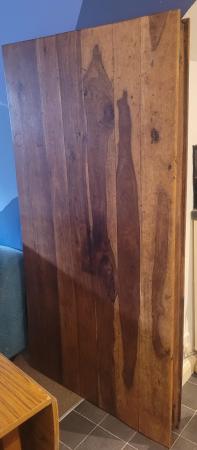 Image 1 of Solid wood dining table - No legs