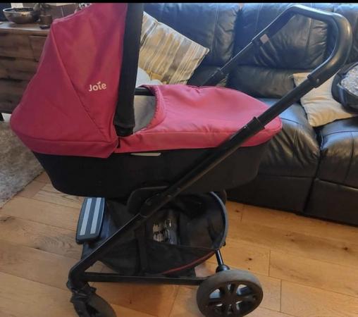 Image 1 of Joie Chrome travel system