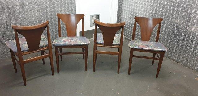 Image 2 of Retro vintage Danish dining chairs