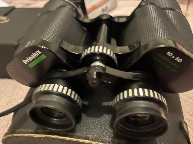 Preview of the first image of Prinzlux binoculars 10x50  in case.