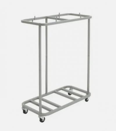 Image 2 of USED: POSTROOM TROLLEY ROYAL MAIL TWIN SACK TROLLEY HOLDER