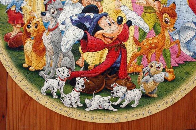 Image 2 of Rare Ravensburger Disney Collector's Edition Circular Puzzle