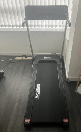 Image 1 of ONETWOFIT Folding Treadmill