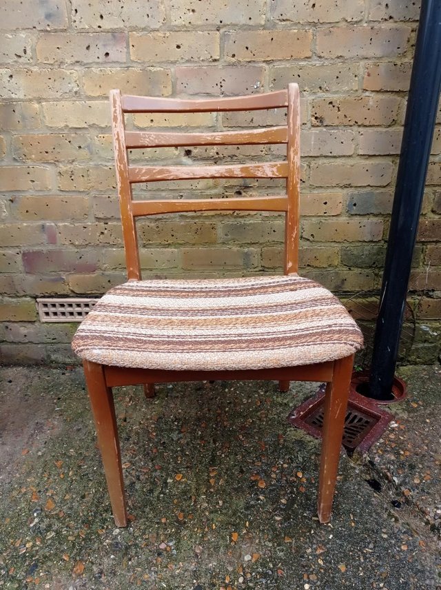 Preview of the first image of FREE 3 dining chairs. Good condition..