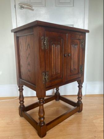 Image 3 of Old Cham Aldeburgh Pedestal Cabinet, Model Number 1582