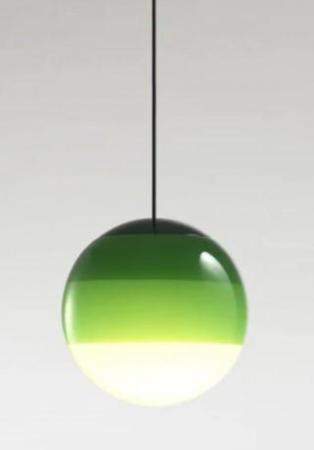 Image 2 of Brand new glass bubble pendant light - green