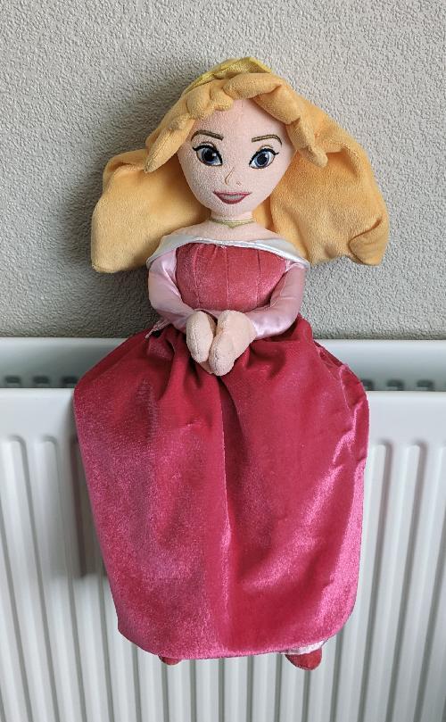 Preview of the first image of Genuine Disney Store 18" Princess Aurora Plush Doll.