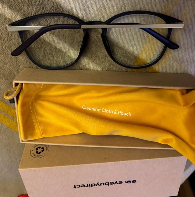 Preview of the first image of Eyebuydirect new in box Dutches Glasses.